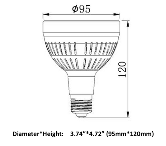PAR30 36W LED SPOTLIGHT