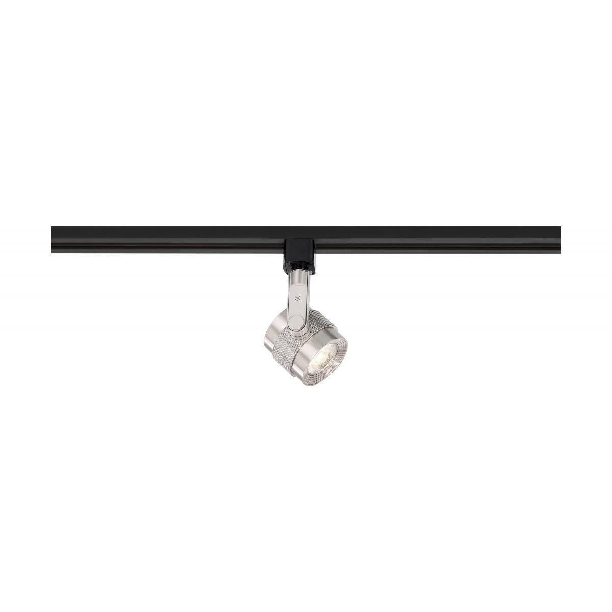 TH499 12W LED PISTON TRACK HEAD LED; 12 Watt Piston Track Head; Brushed Nickel; 36 deg. Beam Angle