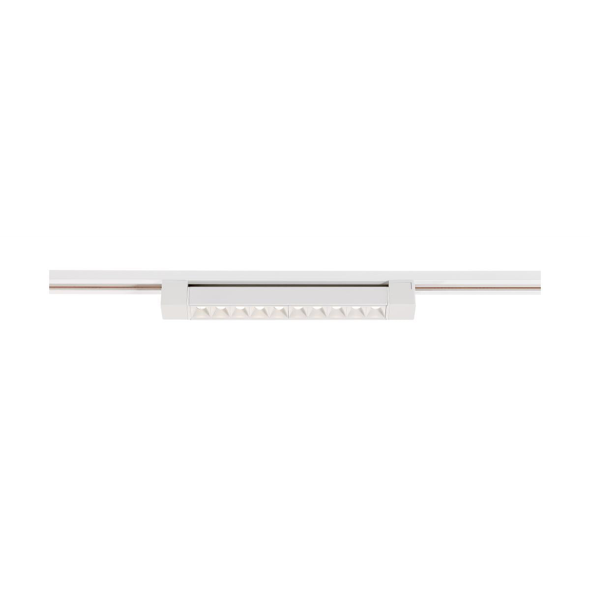 TH500 15W LED 1 FOOT TRACK BAR LED; 1FT; Track Light Bar; White Finish; 30 deg. Beam Angle