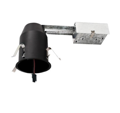 EL39LDRICA - 3" Remodel Housing - 12W - 120V - MR16 GU10 LED - Silver/Black