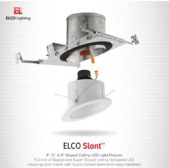 EL470ICA - 4" New Construction IC Airtight Housing - Sloped