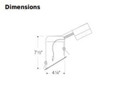 EL470RICA - 4" Remodel IC Airtight Housing - Sloped