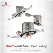 EL470RICA - 4" Remodel IC Airtight Housing - Sloped