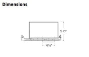EL490AJICA - 4" New Construction IC Airtight Housing - R-60 Foam Insultation Housing