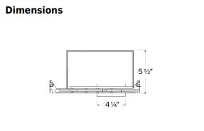 EL490AJICA - 4" New Construction IC Airtight Housing - R-60 Foam Insultation Housing