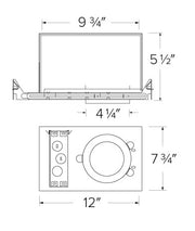 EL490AJICDXA - 4" 0-10V Dedicated LED IC Airtight New Construction R60 and Chicago Plenum Housing - 120/277V - Dimmable - Black