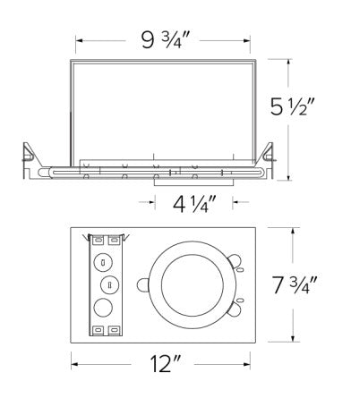 EL490AJICDXA - 4" 0-10V Dedicated LED IC Airtight New Construction R60 and Chicago Plenum Housing - 120/277V - Dimmable - Black