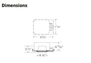 EL492FICAS - 4" LED Shallow Fire Rated ICA New Construction Housing