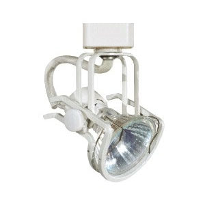 Gimbal Ring Track Light - Line Voltage - MR16/GU10 - 50W Max. - Architectural White