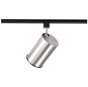 TH308 BRSHED NICKEL R30 STRAIGHT CYL  1 Light - R30 - Track Head - Straight Cylinder - Brushed Nickel Finish