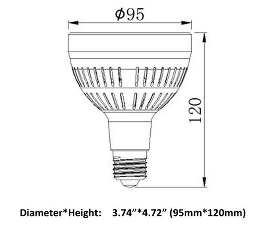 PAR30 45W LED JEWELRY SPOTLIGHT (Made To Order)