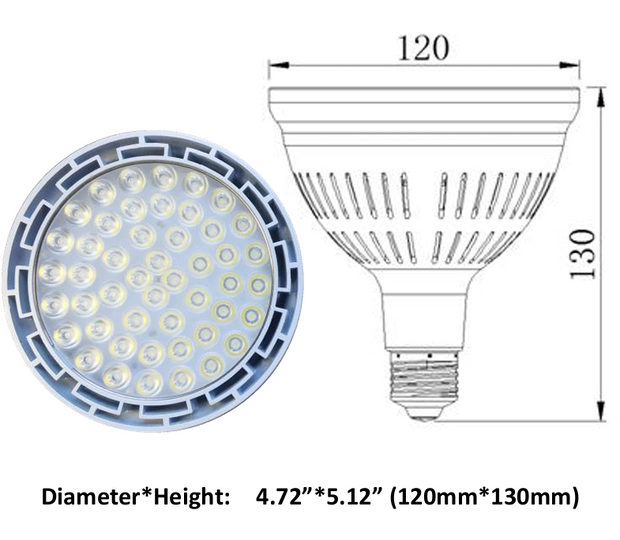 PAR38 60W LED SPOTLIGHT