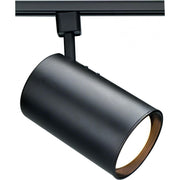 TH203 BLACK R30 STRAIGHT CYL  1 Light - R30 - Track Head - Straight Cylinder - Black Finish