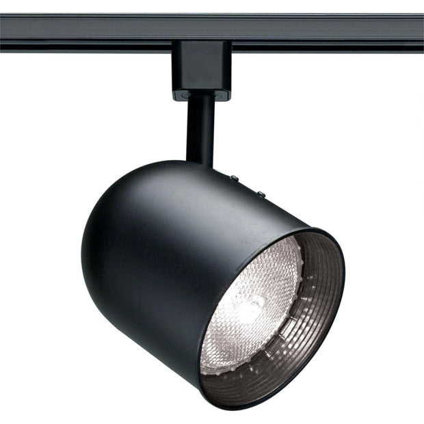 TH217 BLACK PAR20 SHORT BULLET  1 Light - PAR20 - Track Head - Short Bullet Cylinder - Black Finish