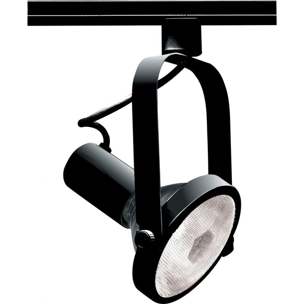 TH223 BLACK PAR30 GIMBAL RING  1 Light - PAR30 - Track Head - Gimbal Ring - Black Finish