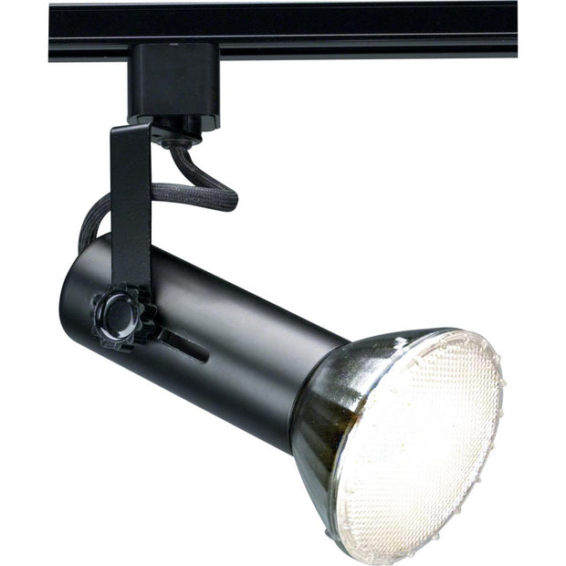 TH227 BLACK UNIVERSAL HOLDER  1 Light - 2" - Track Head - Universal Holder - Black Finish