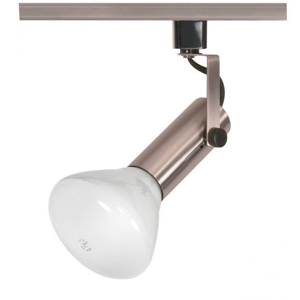 TH324 BRUSH NICKEL UNIVERSAL HOLDER  1 Light - 2" - Track Head - Universal Holder - Brushed Nickel Finish
