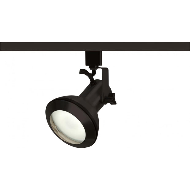 TH333 PAR30 EURO TRACK HEAD BLACK  1 Light - PAR30 (Short Neck) - Track Head - Euro Style - Black Finish