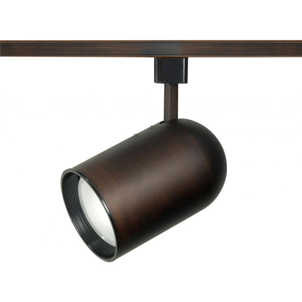 TH346 R30 BULLET CYL TRK HEAD BRONZE  1 Light - R30 - Track Head - Bullet Cylinder - Russet Bronze Finish