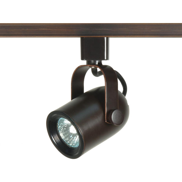 TH351 MR16 ROUNDBACK TRK HEAD BRNZ  1 Light - MR16 - 120V Track Head - Round back- Russet Bronze Finish
