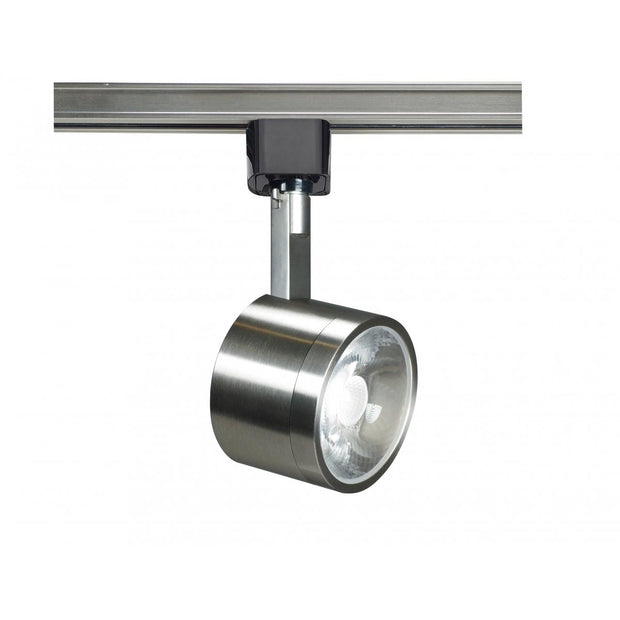 TH407 12W LED TRACK HEAD ROUND  LED 12W Track Head - Round - Brushed Nickel Finish - 36 Degree Beam