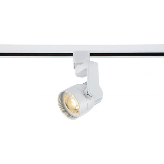 TH421 12W LED TRACK HEAD ANGLE ARM  LED 12W Track Head - Angle Arm - White Finish - 24 Degree Beam