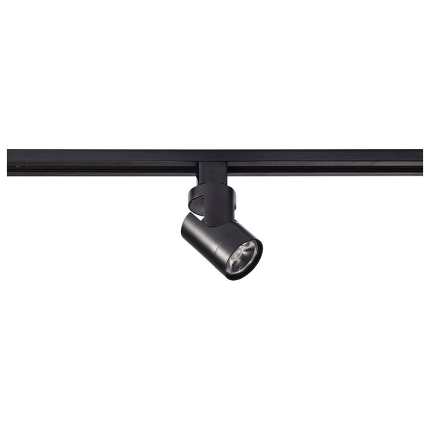 TH432 12W LED TRACK HEAD BARREL  LED 12W Track Head - Barrel - Black Finish - 24 Degree Beam