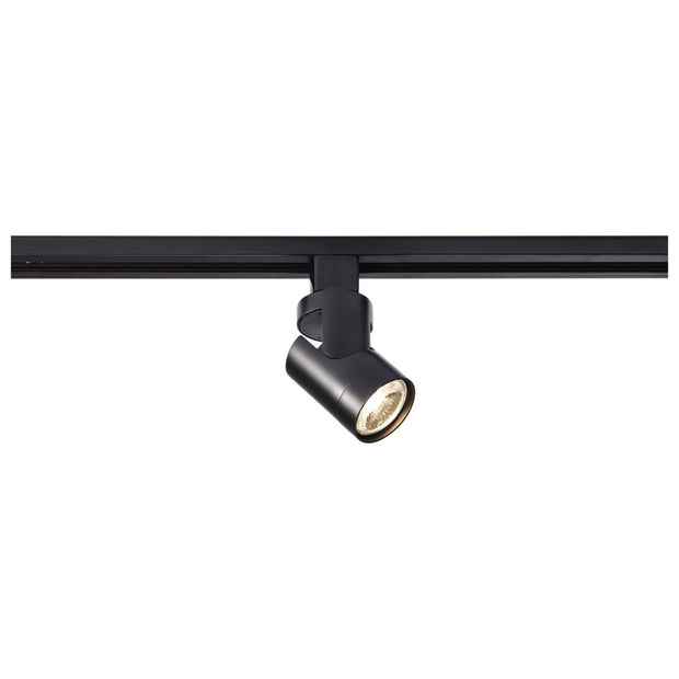 TH432 12W LED TRACK HEAD BARREL  LED 12W Track Head - Barrel - Black Finish - 24 Degree Beam