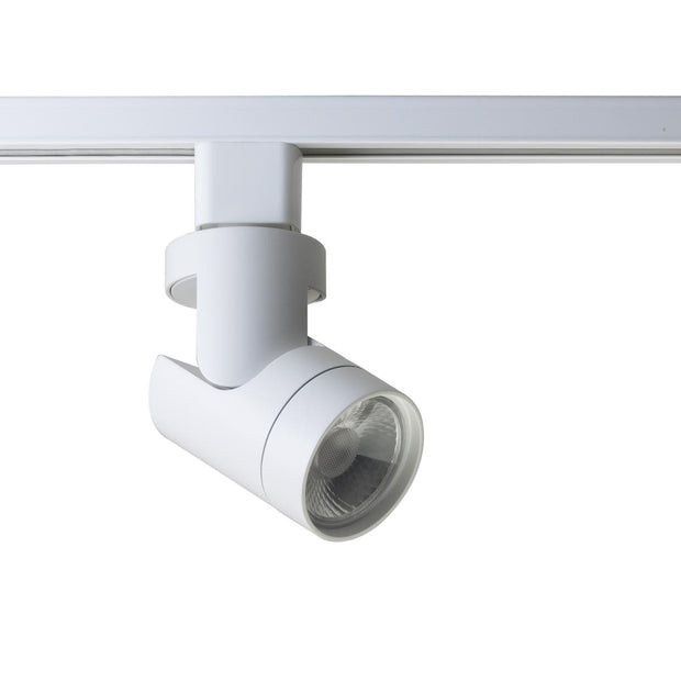 TH433 12W LED TRACK HEAD BARREL  LED 12W Track Head - Barrel - White Finish - 36 Degree Beam