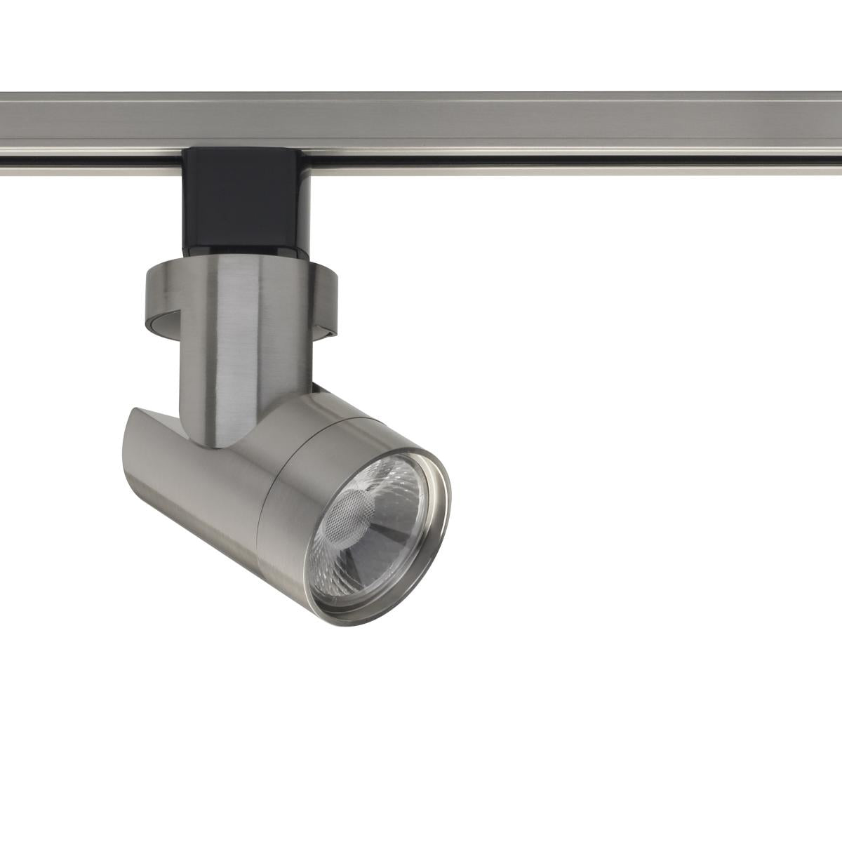 TH435 12W LED TRACK HEAD BARREL  LED 12W Track Head - Barrel - Brushed Nickel Finish - 24 Degree Beam