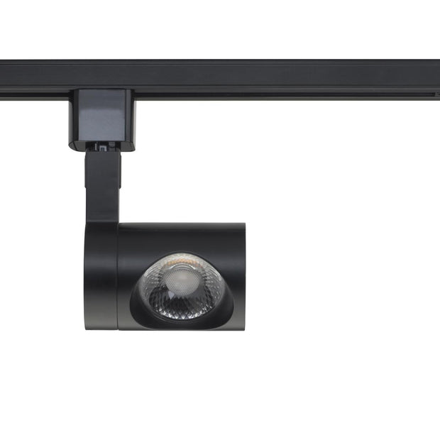 TH444 12W LED TRACK HEAD PIPE  LED 12W Track Head - Pipe - Black Finish - 36 Degree Beam