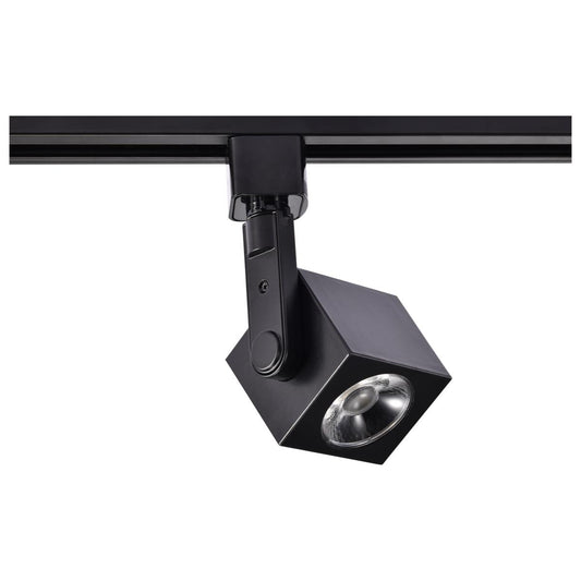 TH464 12W LED TRACK HEAD SQUARE  LED 12W Track Head - Square - Black Finish - 36 Degree Beam