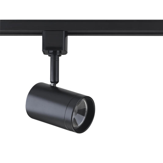 TH472 12W LED TRACK SMALL CYLINDER  LED 12W Track Head - Small Cylinder - Matte Black Finish - 24 Degree Beam