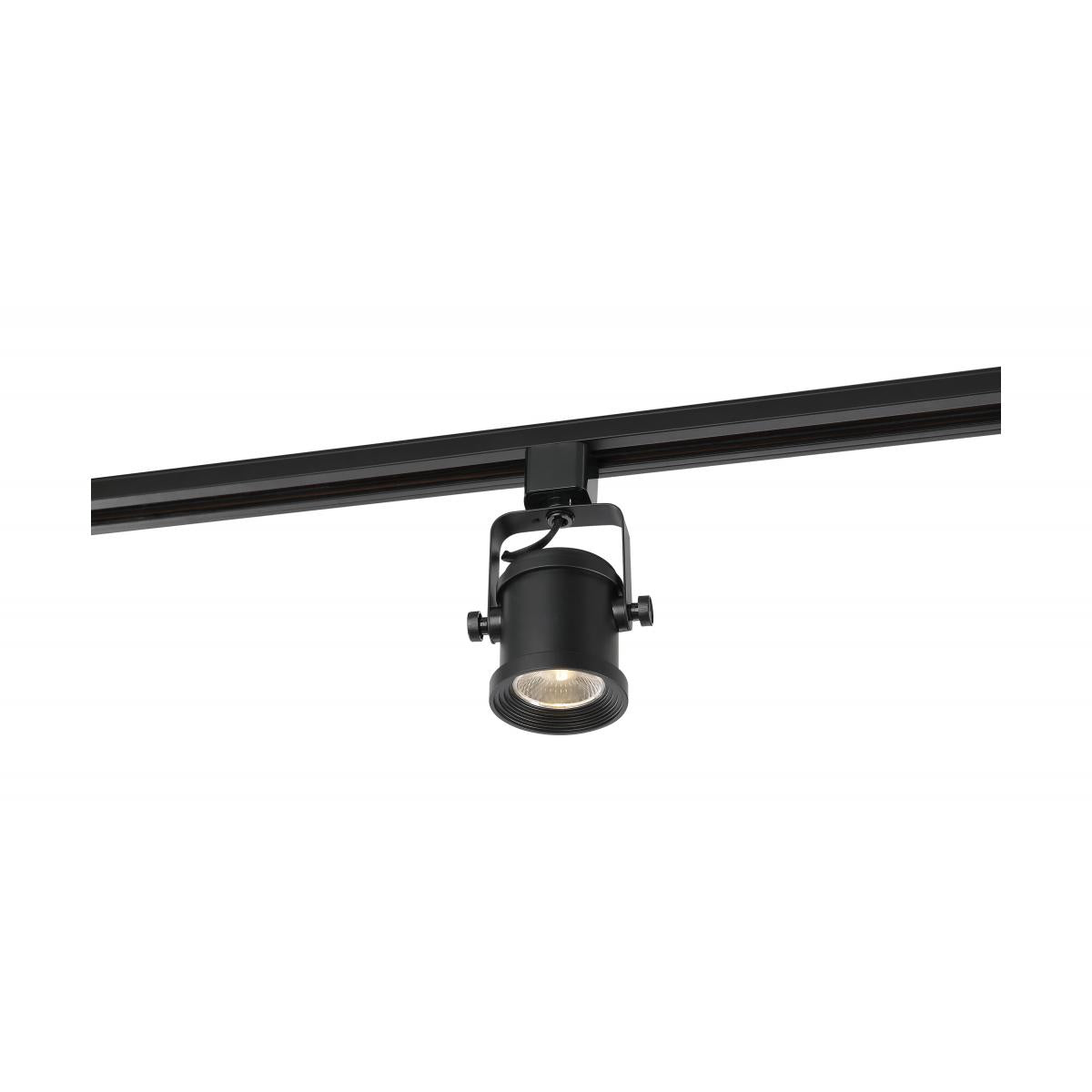 TH489 12W LED FORGED TRACK HEAD  LED; 12 Watt Forged Track Head; Black; 36 deg. Beam Angle