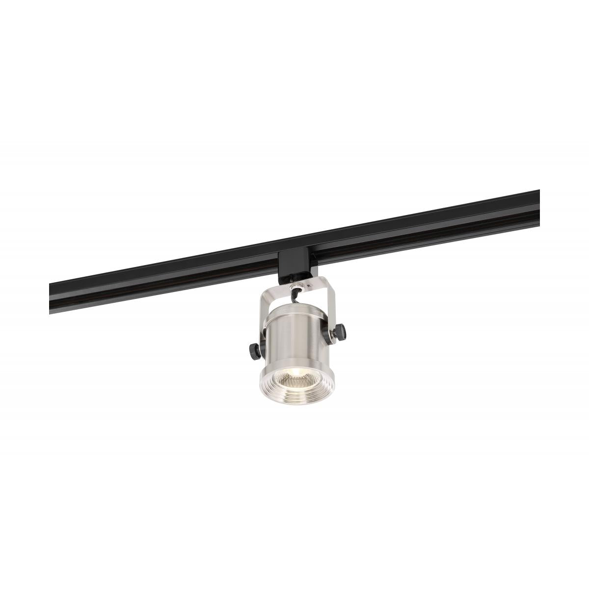 TH493 12W LED FORGED TRACK HEAD  LED; 12 Watt Forged Track Head; Brushed Nickel; 36 deg. Beam Angle