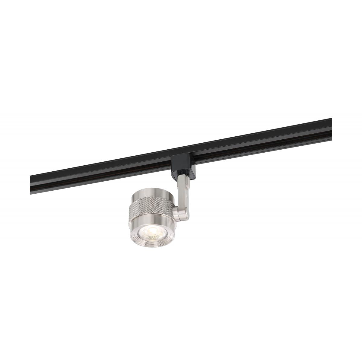 TH498 12W LED PISTON TRACK HEAD  LED; 12 Watt Piston Track Head; Brushed Nickel; 24 deg. Beam Angle