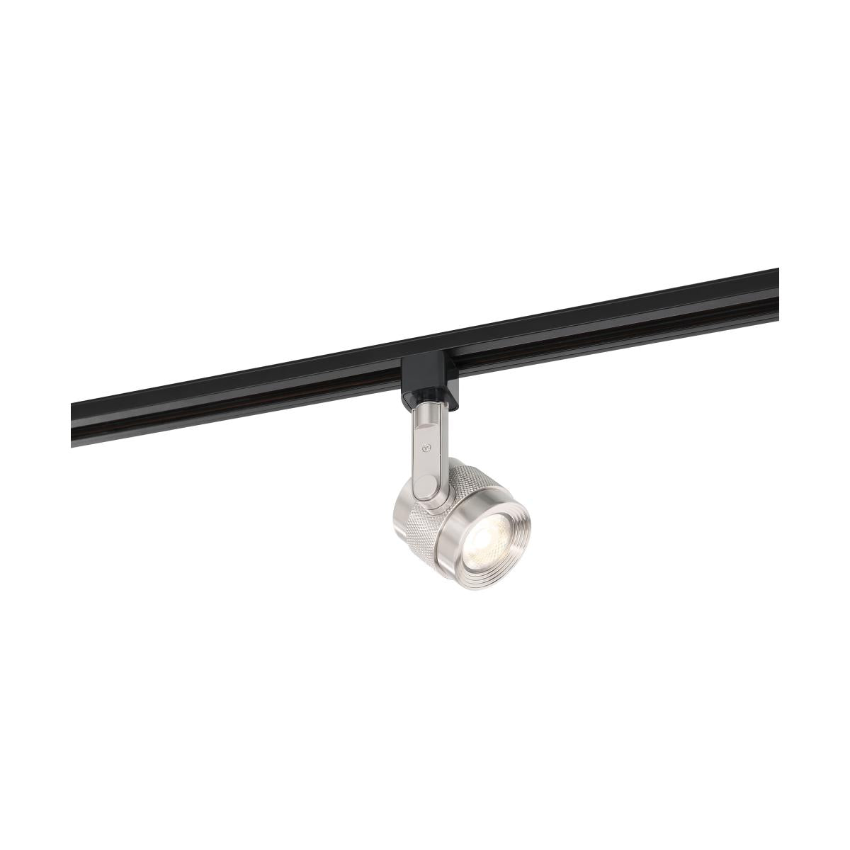 TH498 12W LED PISTON TRACK HEAD  LED; 12 Watt Piston Track Head; Brushed Nickel; 24 deg. Beam Angle