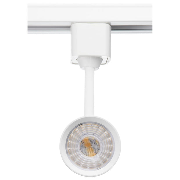 TH601 TRACK PRO SERIES- 10W- WH- 24  10 Watt; LED Commercial Track Head; White; Cylinder; 24 Degree Beam Angle
