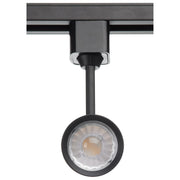 TH602 TRACK PRO SERIES- 10W- BK- 24  10 Watt; LED Commercial Track Head; Black; Cylinder; 24 Degree Beam Angle