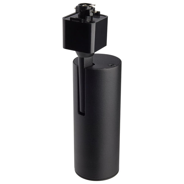 TH602 TRACK PRO SERIES- 10W- BK- 24  10 Watt; LED Commercial Track Head; Black; Cylinder; 24 Degree Beam Angle