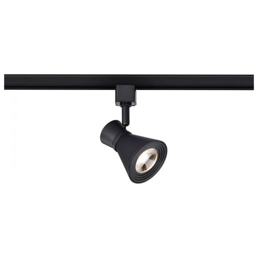 TH641 12W LED CINCH TRACK HEAD 36  12 Watt LED Cinch Track Head; 3000K; Matte Black Finish