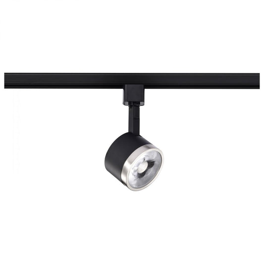 TH646 12W LED TRACK HEAD ROUND 36  12 Watt LED Track Head; Round; 3000K; Matte Black and Brushed Nickel Finish