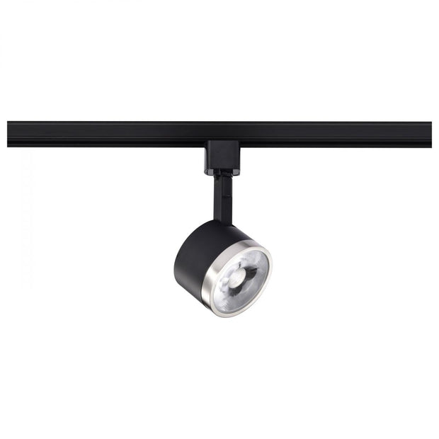 TH646 12W LED TRACK HEAD ROUND 36  12 Watt LED Track Head; Round; 3000K; Matte Black and Brushed Nickel Finish