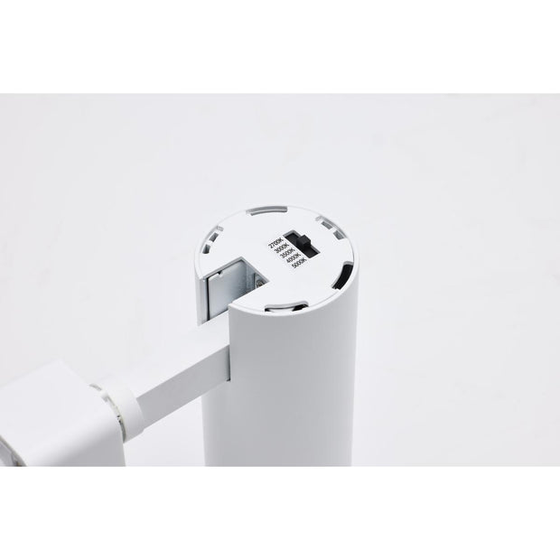 TH711 20W CCT LED TRACK HD 36 DG WHT  20 Watt LED Track Head; 36 Degree Beam Spread; 5 CCT Selectable; Matte White Finish
