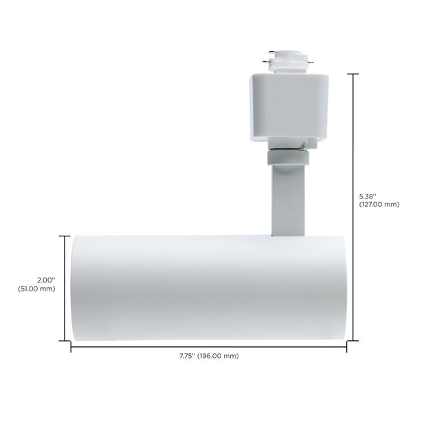 TH711 20W CCT LED TRACK HD 36 DG WHT  20 Watt LED Track Head; 36 Degree Beam Spread; 5 CCT Selectable; Matte White Finish