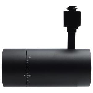 TH742 30W BEAM ADJ TRACK HEAD 30 Watt LED Track Head; 20 to 50 Degree Adjustable Beam Spread; CCT Selectable; Matte Black Finish