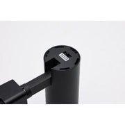 TH742 30W BEAM ADJ TRACK HEAD 30 Watt LED Track Head; 20 to 50 Degree Adjustable Beam Spread; CCT Selectable; Matte Black Finish