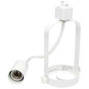 TK316 WHITE PAR30 GIMBAL RING TRACK 3 Light - PAR30 - Gimbal Ring Track Kit - 4 foot Track - White