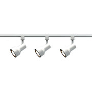 TK320 WHITE R30 STEP CYL TRACK KIT  3 Light - R30 - Step Cylinder Track Kit - 4 foot Track - White