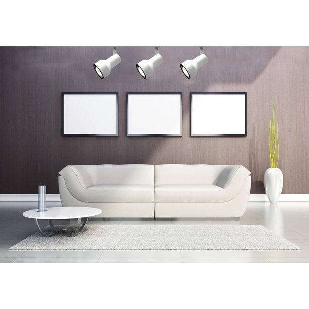 TK320 WHITE R30 STEP CYL TRACK KIT  3 Light - R30 - Step Cylinder Track Kit - 4 foot Track - White